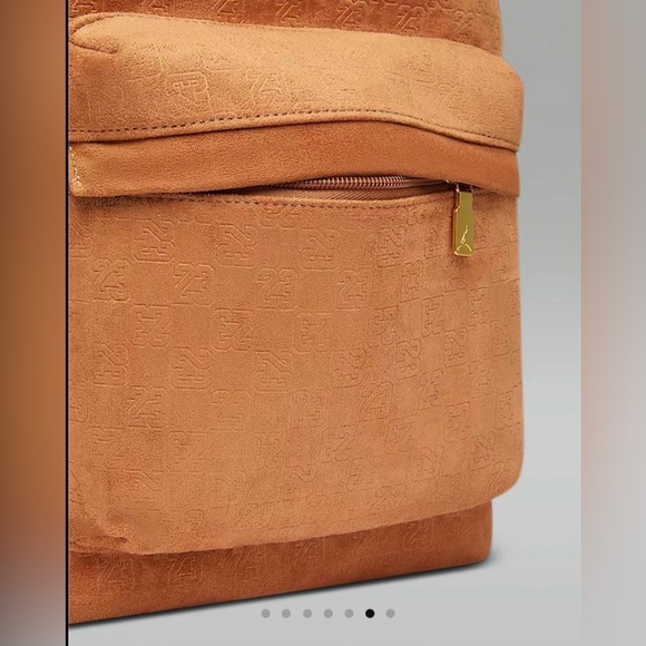 Jordan Suede Monogram Backpack (23.5L) - Picture 6 of 7